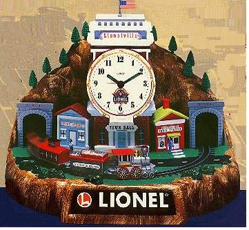 lionel train alarm clock picture